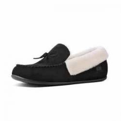 CLARA Shearling Suede Moccasin  슬리퍼