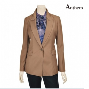 [앤섬] 모던 슬림 절개 자켓