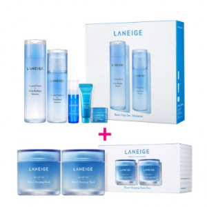 베이직2종모이스춰(건성)+워터슬리핑 마스크 대용량듀오 세트+스페셜기프트