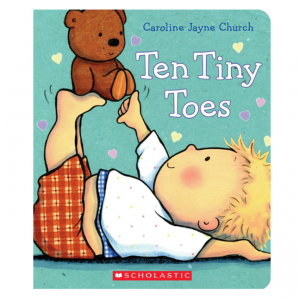 Ten Tiny Toes Board Book
