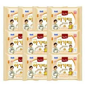 [매일상하치즈]2STEP유기농 아기치즈(13~24개월) 180g(18gx10매)*10개