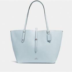 Market Tote Sky/silver