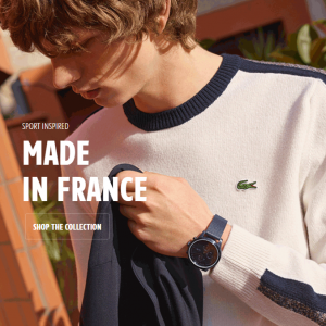 Up to 50% off Fall sale @ Lacoste