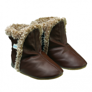 Robeez Classic Boots Brown 소프트 발바닥