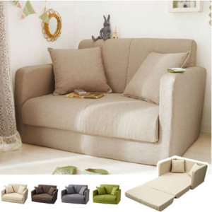 脚を伸ばしてゆったり寝れるソファーベッド