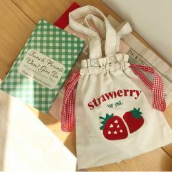 straberry pouch x bag