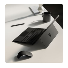 Surface Pro 6 平板电脑(i5, 8GB, 256GB) + 官方键盘保护壳套装 @ Microsoft Store