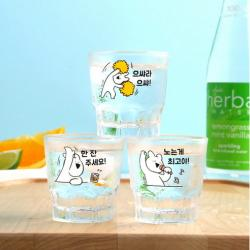 오버액션 소주잔3P 세트