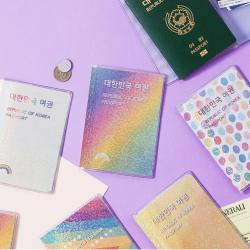 레인보우 패스포트 커버