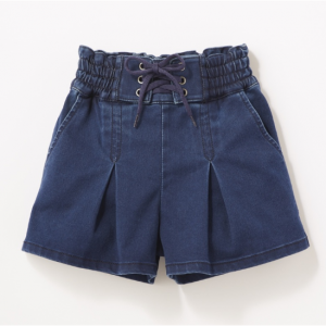レースアップタックショートパンツ キッズ