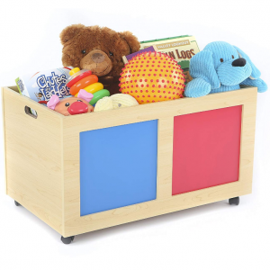 Tot Tutors Primary Focus Rolling Toy Box