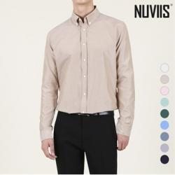 [뉴비스] 옥스포드 심플카라 긴팔셔츠 (TC008SH)
