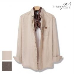 [엠필] 베이직 피그먼트 셔츠