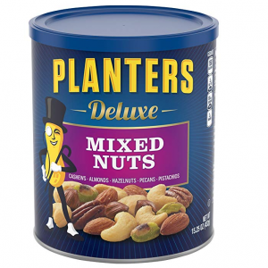 $7.24 Planters Deluxe Mixed Nuts 15.25 Ounce Canister @ Amazon.com