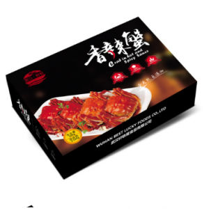 湄公醉鲜 香辣蟹 熟冻 500g 四只公母搭配