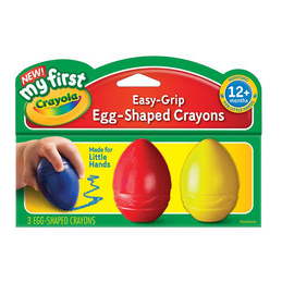 マイファーストクレヨラ　たまご型クレヨン3色