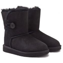 호주 UGG 베일리 버튼 블랙 부츠