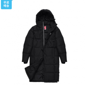 카파 222반다 사이드라인 롱패딩 블랙