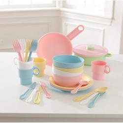 KidKraft 27pc 조리기구 세트 - 파스텔