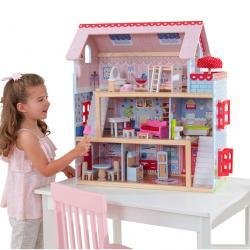 KidKraft Chelsea 가구가 딸린 인형 별장