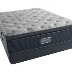 Beautyrest Silver Navy Pier Plush Queen Pillowtop Mattress