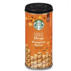 Starbucks Cookie Straws, Pumpkin Spice, 20 ct. 6-inch straws