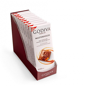 Masterpieces Milchschokolade Caramel Lion of Belgium Bar, 10 bars