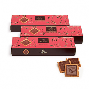 Signature Milchschokoladekekse,  jeder Set von 3, 12 Stck.