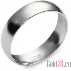 Серебряное обручальное кольцо
