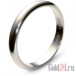 Серебряное обручальное кольцо