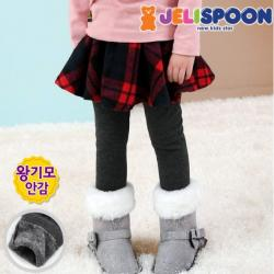 [젤리스푼] New체크홀릭밍크기모스커트레깅스_MO