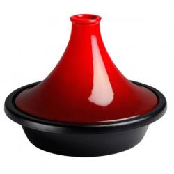 Le Creuset Signature Cast Iron Tagine - 27cm - Cerise