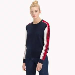 Tommy Hilfiger Logo Sleeve 스웨터