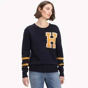 Tommy Hilfiger Wool Monogram 스웨터