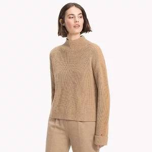 Tommy Hilfiger Mockneck 컬러 블럭 스웨터