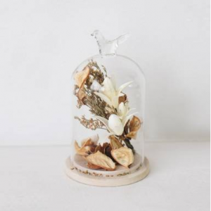 유리돔안 꽃(중) 인테리어 소품 장식