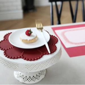 오마주 실리콘 플레이트 테이블 식탁 매트 플뢰르23