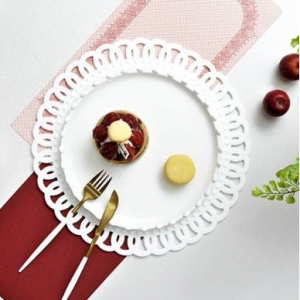 오마주 실리콘 테이블 식탁 매트 플뢰르35