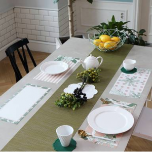 디자인 코팅 스키니 테이블매트 보타닉