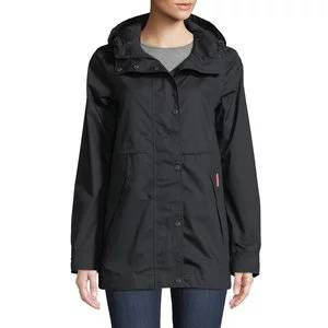 Hunter Boot Waterproof Cotton Smock Jacket w/ Hood