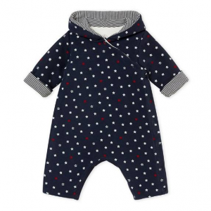 BABY BOY STAR PRINT LONG 점프 수트