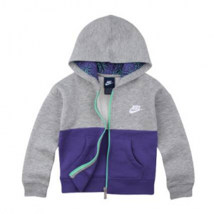 [나이키 키즈] 클럽후드 풀집업L (기모) ALF21AJM75 (키즈)