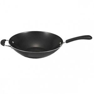 T-fal A80789 Specialty Nonstick Wok Cookware 14-Inch, Black @ Amazon.com