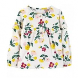 Floral Babydoll Ruffle Top