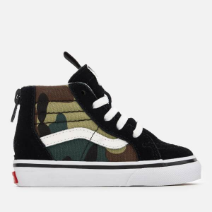 Vans Toddlers' Sk8-Hi Zip Woodland Camo Trainers