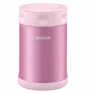 ZOJIRUSHI Stainless Steel Food Jar Pink 500ml SW-EAE50-PS