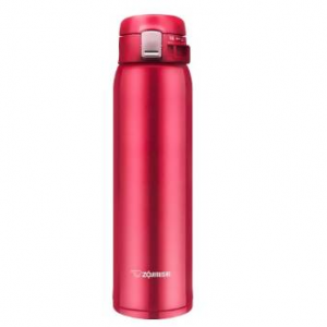 ZOJIRUSHI One Touch Stainless Steel Vacuum Thermal Bottle Glossy Red 600ml SM-SD60RC