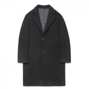 Wool Single Coat_Black