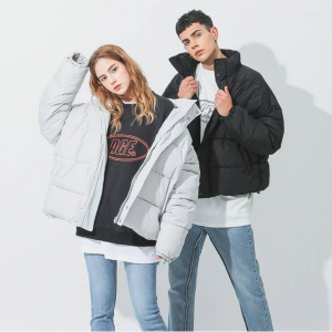 [ URBANAGE ] 8온스 덕 다운 오버 숏 패딩