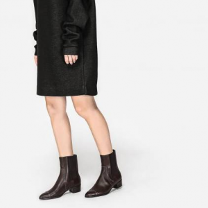 Leather Studded Chelsea Boots